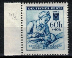 Boheme Et Moravie 1942 Mi 111 (Yv 99), (MNH)** Varieté Position 31/2 - Other & Unclassified