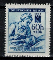 Boheme Et Moravie 1942 Mi 111 (Yv 99), (MNH)** Varieté Position 72/1 - Other & Unclassified