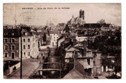 17609 58 NIEVRE NEVERS  Vue Du Pont De La Grippe Plan Peu Courant - Nevers