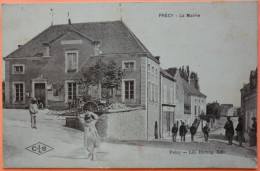 CARTE PRECY Sous THIL - 21 - LA MAIRIE -2 SCANS-13 - Altri & Non Classificati