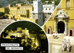 CPM Principaute De Monaco Le Palais Et La Releve De La Garde - Sonstige & Ohne Zuordnung