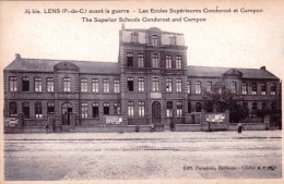 62 - Pas De Calais - LENS - Avant La Guerre - Les Ecoles Superieures Condorcet Et Campon - Lens