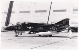 Photo Originale - Airplane - Plane - Aviation - Militaria - Avion F-4J Phantom II VX-4 Black - 1946-....: Moderne