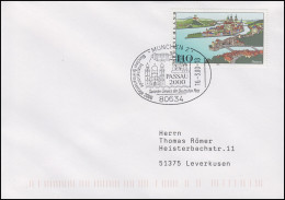 2103 Dreiflüssestadt Passau, EF FDC ESSt München Messe PASSAU 2000 - 16.3.2000 - Other & Unclassified