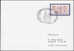 1709 Stade, EF FDC-Postkarte ESSt Stade Altsstadt & Markenübergabe 13.1.94 - Other & Unclassified