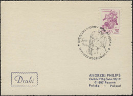 Polen: Postkarte Mit Sonderstempel Mädchenkopf 14.6.1979 - Andere & Zonder Classificatie