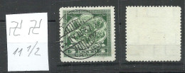 LETTLAND Latvia 1933 Michel 219 O Perf 11 1/2 WM Inverted Horizontal O - Lettland
