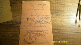 1940  GUERRE   SAUF CONDUIT PROVISOIRE  POUR ALLER DE INDRE ET LOIRE A ANGOULEME   EN BON ETAT - Documenten