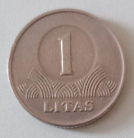 Lietuva, Year 2000, Used; 1 Litas - Lituania