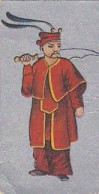 6 THE EXECUTIONER - ANCIENT CHINESE 1925  -  - CAVANDERS CARD  -  3X7CMS - ANTIQUE - Zigarettenmarken