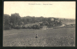 CPA St-Arnoult, Route De L`Aleu - Sonstige & Ohne Zuordnung