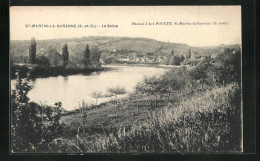 CPA Saint-Martin-la-Garenne, La Seine - Sonstige & Ohne Zuordnung