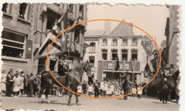 Soignies Photo Original De 1956 Cortége - Soignies