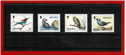 GIBRALTAR - 1988 - N°563/566 - TIMBRES NEUFS ** - MNH - OISEAUX - Gibraltar