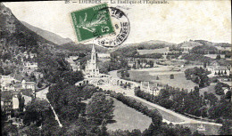 CPA Lourdes La Basilique Et L'Esplanade - Lourdes