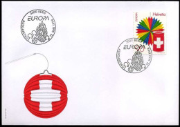 (alm)  SUISSE EUROPA CEPT FDC 1998 - FDC