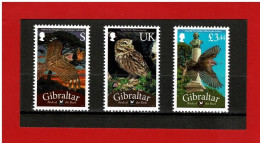 GIBRALTAR - 2012 - N°1473/1475 - TIMBRES NEUFS ** - MNH - OISEAUX - Gibraltar