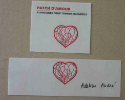 A2-K3 : Saint-Valentin - Patch D'amour D'Adeline André (autocollants / Autoadhésifs) - Ungebraucht