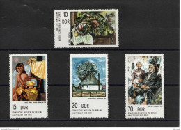RDA 1974 Tableaux Du Musée De Berlin Yvert 1682-1684 + 1686 NEUF** MNH - Ungebraucht