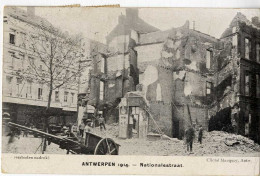BELGIQUE  ANTWERPEN 1914 NATIONALESTRAAT - Antwerpen