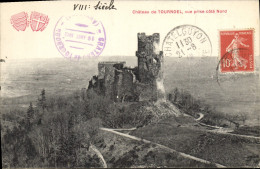 CPA Chateau De Tournoel Vue Prise Cote Nord - Castles
