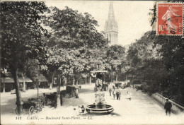CPA Caen Boulevard Saint Pierre - Caen