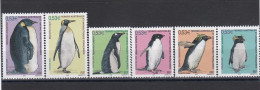 TAFF 2006  Faune Oiseaux Manchots N° Y&T 445 à 450 Neufs ** - Ungebraucht