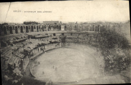 CPA Arles Interieur Des Arenes - Arles