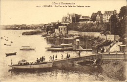 CPA Cote D'Emeraude Dinard Le Port Et La Cale Des Vedettes Vertes - Dinard