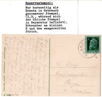 Bayern 1913, Reservestempel PLANEGG R Auf Maria Eich Karte M. 5 Pf. - Brieven En Documenten