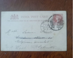 Used Postcard From  India  1903 - India