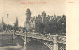 CPA Amérique > Canada > Ontario > OTTAWA  Parliament Buildings And Sapper's Bridge - Ottawa