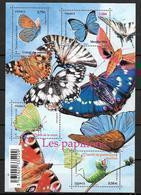 France 2010 Bloc Feuillet F4498 Neuf Papillons à La Faciale - Mint/Hinged