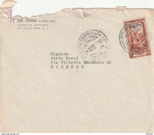 LETTERA 1952 L.25 AMG FTT TIMBRO TRIESTE (YK3378 - Marcophilia