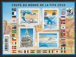 France 2010 Bloc Feuillet N° F4481  Neuf Coupe Du Monde De Foot Ball à La Faciale - Mint/Hinged