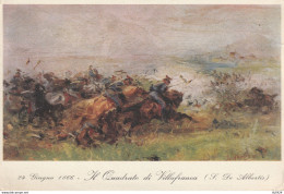 CARTOLINA UNIONE MONARCHICA IL QUADRATO DI VILLAFRANCA (YK2950 - Andere Kriege