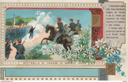 CARTOLINA RICORDO BATTAGLIA DI VARESE (YK2811 - Andere Kriege