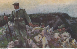 CARTOLINA CROCE ROSSA CASCELLA IN RICOGNIZIONE (YK2672 - Red Cross