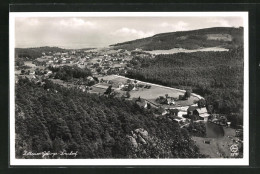AK Jonsdorf / Zittauer Gebirge, Blick Vom Nonnenfelsen Auf Den Kurort - Zittau