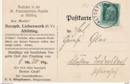 CARTOLINA PRIMI 900 5 BAYERN TIMBRO ALTOETTING (YK4882 - Brieven En Documenten