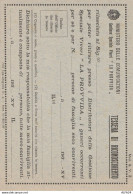 TESSERA RICONOSCIMENTO DISTRIBUZIONE VIVERI 1936 NUOVO (YK5216 - Historical Documents
