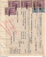RICEVUTA CON MDB INDUSTRIA E COMMERCIO 1945 (YK5239 - Italie