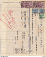 RICEVUTA CON MDB INDUSTRIA E COMMERCIO 1945 (YK5241 - Italie