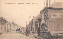 AISNE  02  SISSONNE - "AU PERE LA PRUNE" RUE DE LAON - Sissonne