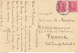 CARTOLINA 1939 ERITREA 2X75 TIMBRO GONDAR (YK1956 - Eritrea