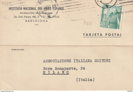 LETTERA 1951 SPAGNA 35  (YK2313 - Briefe U. Dokumente