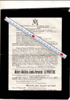 1997 DOODSBRIEF -  ALBERT LEPOUTRE DECEDE ACCIDENYELLEMENT A MERE 1956 - 14 ANNEE - Obituary Notices