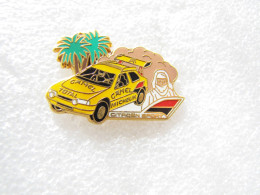 PIN'S   CITROEN ZX  RALLYE PARIS DAKAR ARTHUS BERTRAND - Citroën
