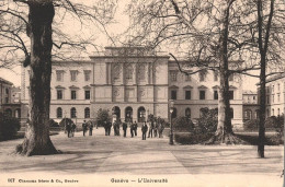 GENÈVE - L'Université  (2 Scans) - Genève