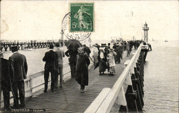 CPA Trouville La Jetee - Trouville